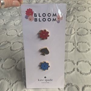 Kate Spade Enamel Pins (Set of 3)